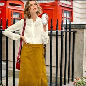 New Boden Constance Wrap Skirt